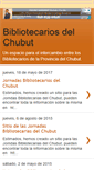 Mobile Screenshot of bibliotecariosdelchubut.blogspot.com