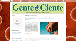 Desktop Screenshot of genteciente.blogspot.com