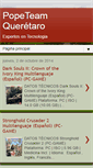 Mobile Screenshot of popeteamqro.blogspot.com