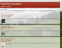 Tablet Screenshot of popeteamqro.blogspot.com