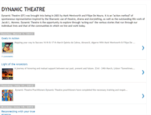 Tablet Screenshot of dynamictheatre.blogspot.com