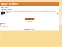 Tablet Screenshot of accusedofstealing.blogspot.com