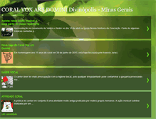 Tablet Screenshot of coraldedivinopolis.blogspot.com