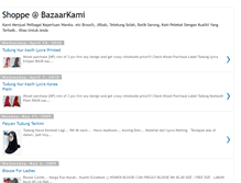 Tablet Screenshot of bazaarkami.blogspot.com