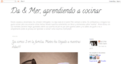 Desktop Screenshot of daymeraprendiendoacocinar.blogspot.com