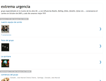 Tablet Screenshot of grupoextremaurgencia.blogspot.com