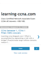 Mobile Screenshot of learning-ccna.blogspot.com