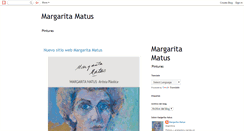 Desktop Screenshot of margaritamatuspinturas.blogspot.com