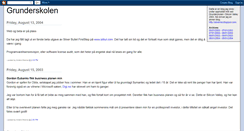Desktop Screenshot of grunderskolen.blogspot.com