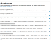 Tablet Screenshot of grunderskolen.blogspot.com