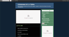 Desktop Screenshot of ciudadanasdelatierra.blogspot.com