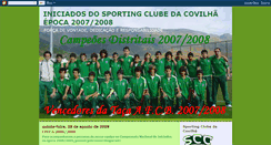 Desktop Screenshot of iniciadoscovilha.blogspot.com