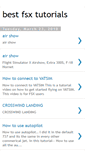 Mobile Screenshot of fsxtutorials.blogspot.com