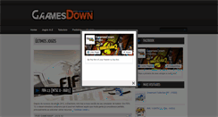 Desktop Screenshot of gaames-down.blogspot.com