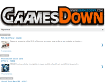 Tablet Screenshot of gaames-down.blogspot.com