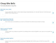 Tablet Screenshot of bikebells.blogspot.com