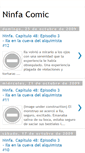 Mobile Screenshot of ninfacomix.blogspot.com