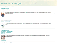 Tablet Screenshot of estudonutricao.blogspot.com