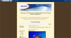 Desktop Screenshot of bostikindia.blogspot.com