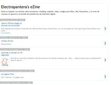 Tablet Screenshot of electropantera.blogspot.com