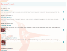 Tablet Screenshot of danussasnails.blogspot.com