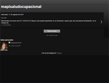 Tablet Screenshot of pilisaludocupacional.blogspot.com