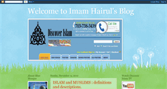 Desktop Screenshot of imam-hairul.blogspot.com