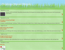 Tablet Screenshot of hidayahmilikallah.blogspot.com