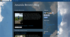 Desktop Screenshot of amandabrownsblog.blogspot.com