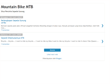 Tablet Screenshot of mountainbikemtb.blogspot.com