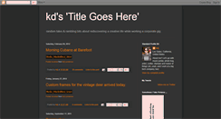 Desktop Screenshot of k-dj.blogspot.com