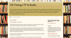 Desktop Screenshot of nzvintagetvradio.blogspot.com