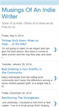 Mobile Screenshot of musingsofanindiewriter.blogspot.com