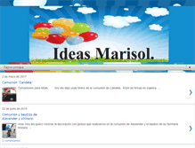 Tablet Screenshot of ideasmarisol.blogspot.com