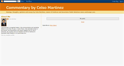 Desktop Screenshot of celsomartinez.blogspot.com