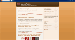 Desktop Screenshot of lapsusteatre.blogspot.com