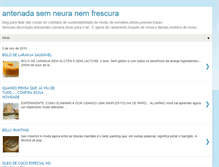 Tablet Screenshot of antenadasemneuranemfrescura.blogspot.com