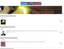 Tablet Screenshot of melacantodasolo.blogspot.com