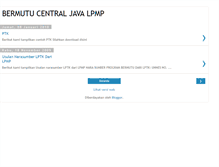 Tablet Screenshot of lpmpbermutujateng.blogspot.com