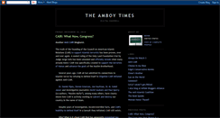Desktop Screenshot of amboytimes.blogspot.com