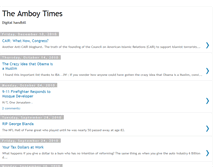 Tablet Screenshot of amboytimes.blogspot.com