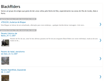 Tablet Screenshot of bttblackriders.blogspot.com