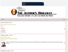 Tablet Screenshot of lwtheauthorshideaway.blogspot.com