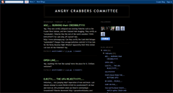 Desktop Screenshot of angrycrabberscommittee.blogspot.com