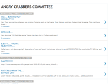 Tablet Screenshot of angrycrabberscommittee.blogspot.com