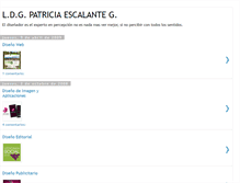 Tablet Screenshot of escalante-patricia.blogspot.com