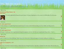 Tablet Screenshot of littlelifeinmine.blogspot.com