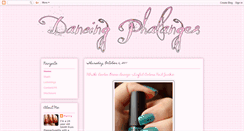 Desktop Screenshot of dancingphalanges.blogspot.com
