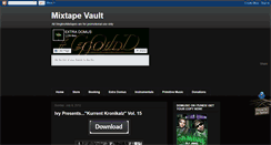 Desktop Screenshot of mixtapevault.blogspot.com