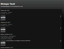 Tablet Screenshot of mixtapevault.blogspot.com